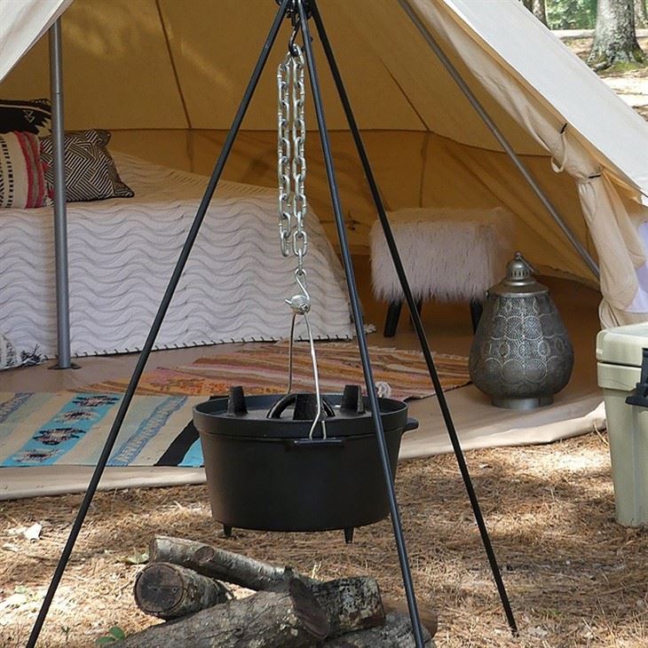 Cast Iron Camping Dutch Pot