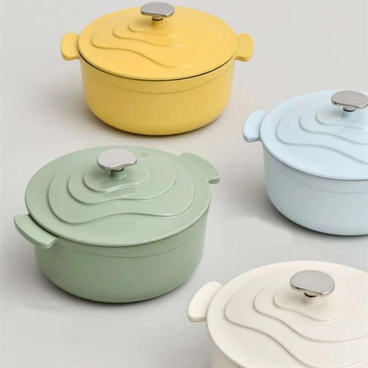 Enameled Cast Iron Pot Set