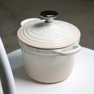 Oală clasică de supă din fontă