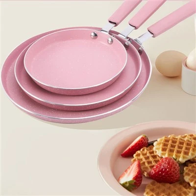 Tigaie roz din aluminiu