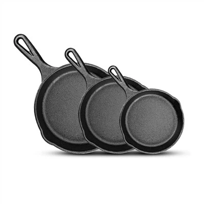 Tigaie din fontă pre-asezonată