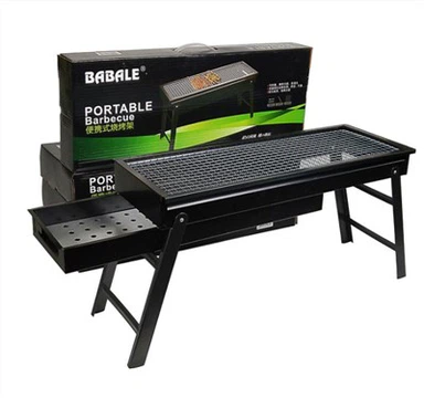 Grătar cu cărbune din oțel inoxidabil