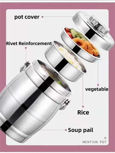 Cutie de prânz din oțel inoxidabil